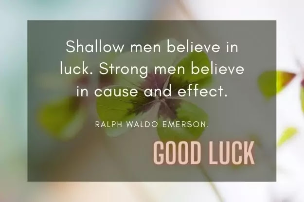 Good Luck Images with Quotes