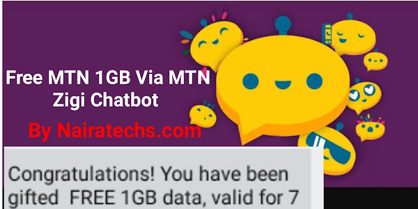 How To Use MTN Zigi Chatbot To Get Free MTN 1GB Data Daily