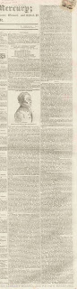 Newspaper report of John Tawell hung for murder 1845