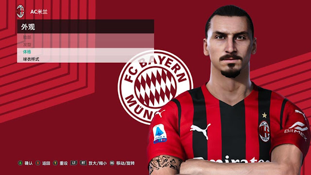 Faces Zlatan Ibrahimović For eFootball PES 2021