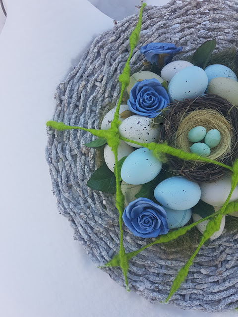 spring Egg wreath