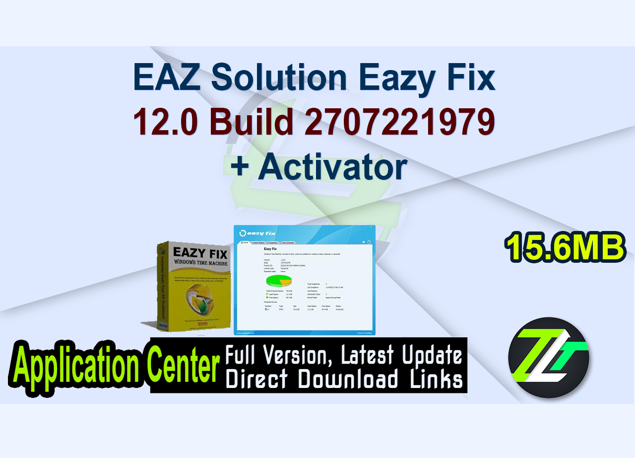 EAZ Solution Eazy Fix 12.0 Build 2707221979 + Activator