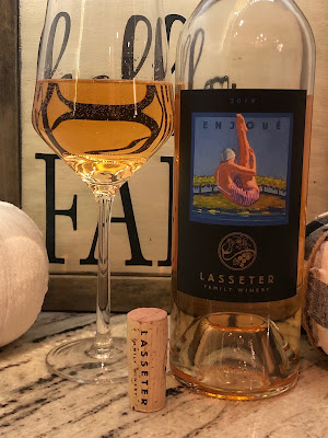 2019 Lasseter Family Winery Enjoué Rosé Label