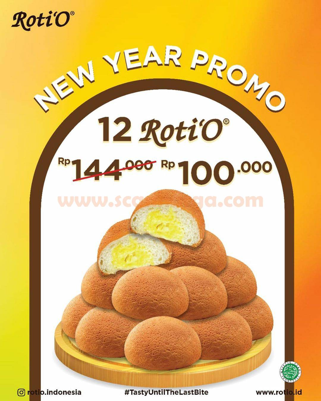 ROTI O Promo New Year Beli 6 RotiO Hanya Rp. 50.000 2
