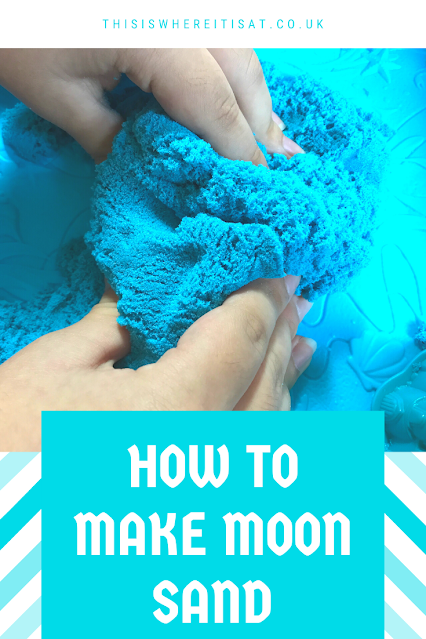 How to make moon sand.