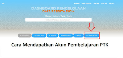 Cara Mendapatkan Akun Pembelajaran PTK (belajar.id)