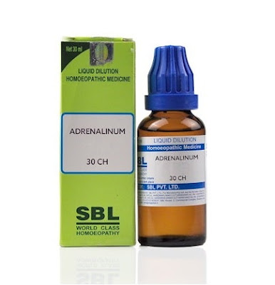 SBL Adrenalinum 30 की जानकारी लाभ और फायदे and Uses in hindi - Adrenalinum 30 Symptoms and uses in hindi
