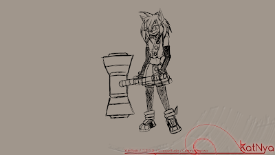 SEGA - Sonic - Amy Rose - 001 - 001 - Boceto
