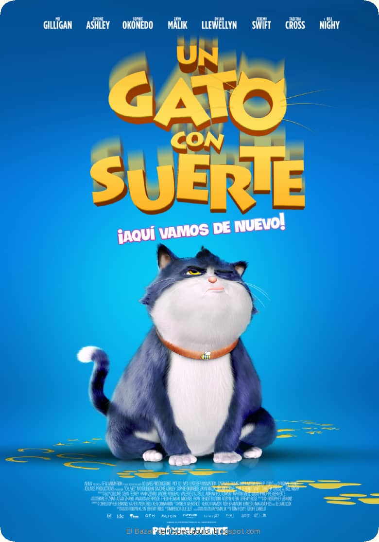 → Un gato con suerte, película animada 2024, sinopsis, reparto, ficha