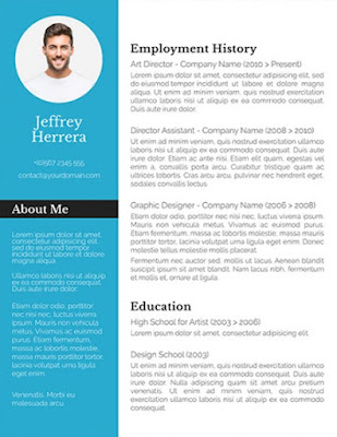 Template CV Word