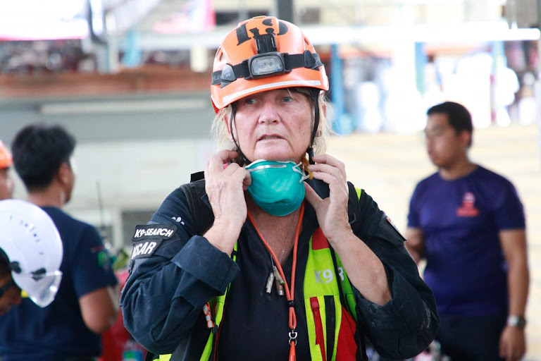 Bangkok Rescue Teams Deploy Dogs, 3D Models, Find Earthquake Survivors