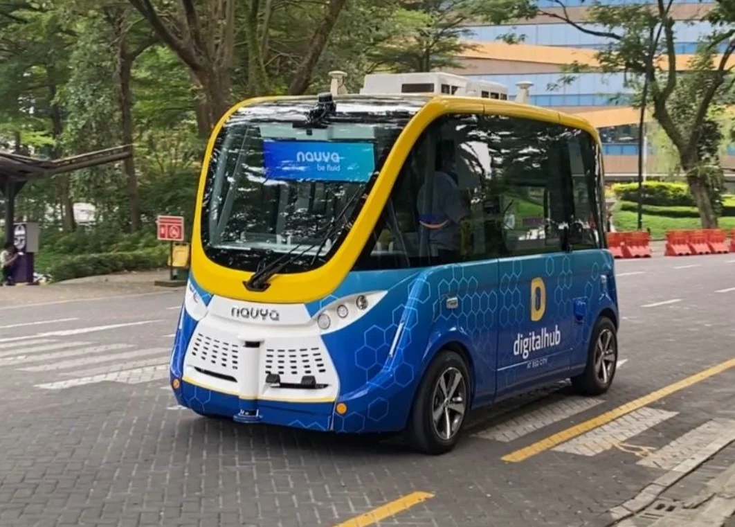 Kendaraan Listrik Otonom Kini Hadir di Kawasan BSD Green Office Park, Seperti Apa Kecanggihannya?