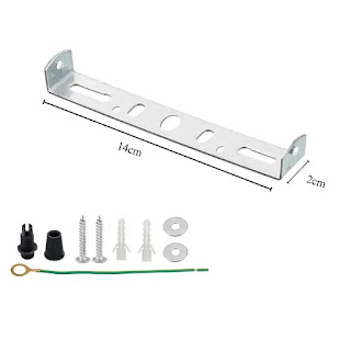 140mm Side Fitting Ceiling Brackets