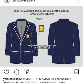 JAKET ALMAMATER SMA