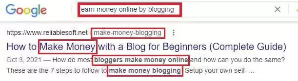 on-page SEO optimization Blogger