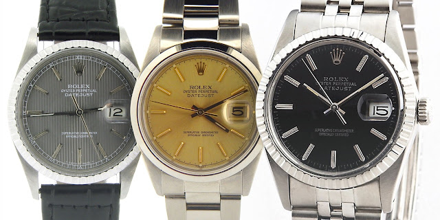 Review the Rolex Datejust 36mm Black Dial Watch Replica 16030