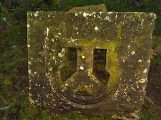 <img src="Castle Carr ruins.jpeg" alt="stone emblem for Yorkshire water?">