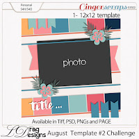 Template : Challenge Template (Aug.2022) by LDragDesigns