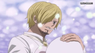 ワンピースアニメ WCI編 877話 | ONE PIECE ホールケーキアイランド編