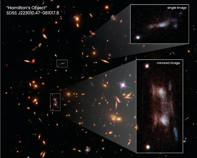 Una galaxia &amp;quot;doble&amp;quot; desconcierta a los astrónomos del Hubble