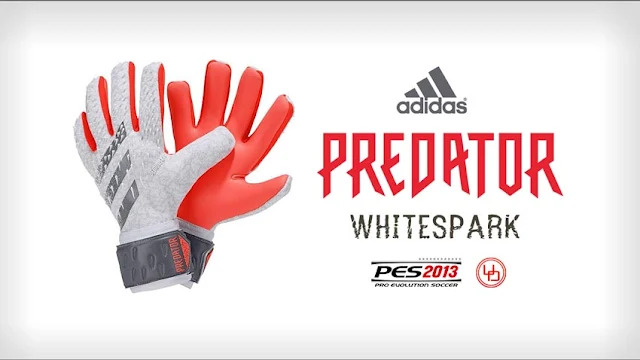 Adidas GK Gloves Predator White Spark For PES 2013