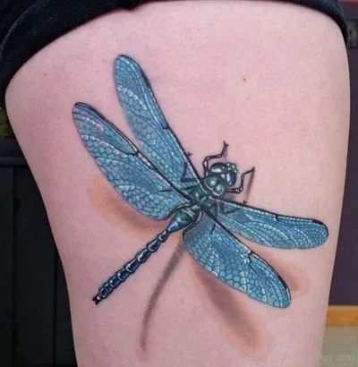 japanese dragonfly tattoo