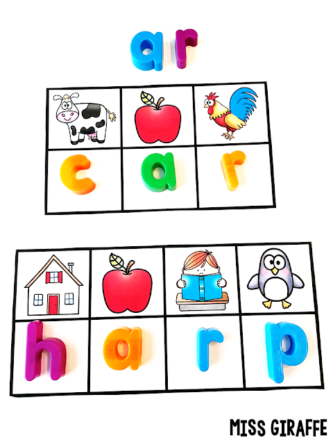 AR R Controlled Vowel Game to learn R Controlled Vowels!