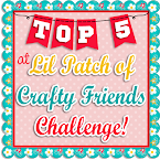 I Won a Top 5 at Lil Patch of Crafty Friends
