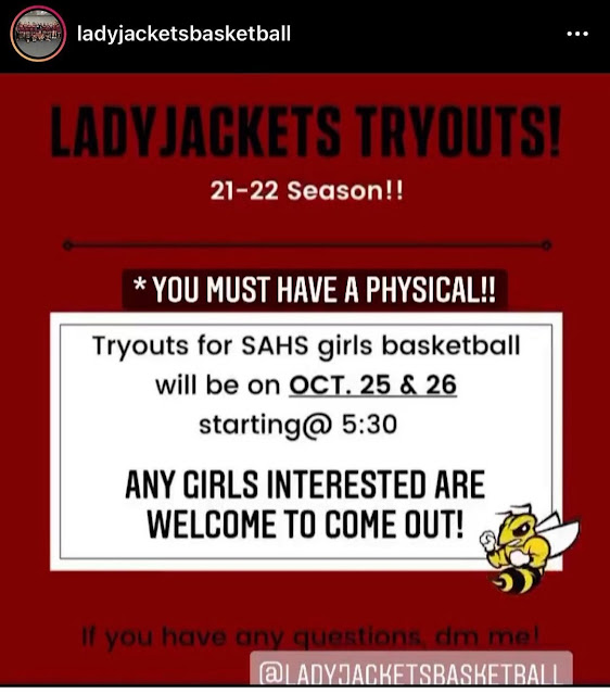 Sahs girls basketball tryouts