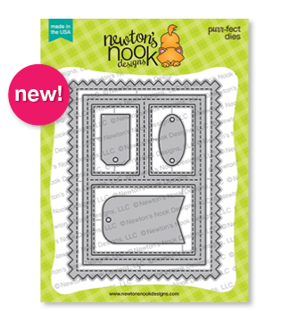 Newton's Nook Designs NEW Frames and Tags Die Set