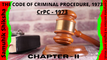 THE CODE OF CRIMINAL PROCEDURE, 1973 ( CrPC-1973 ) Chapter - 2, Section - 22 _ आपराधिक प्रक्रिया संहिता, 1973 (सीआरपीसी-1973) अध्याय - 2, धारा - 22