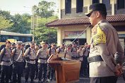 Cek Kesiapan, Polres Purbalingga Gelar Apel Personel Pengamanan TPS