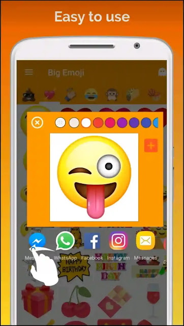 Big Emoji,Large Emoji Mod Apk