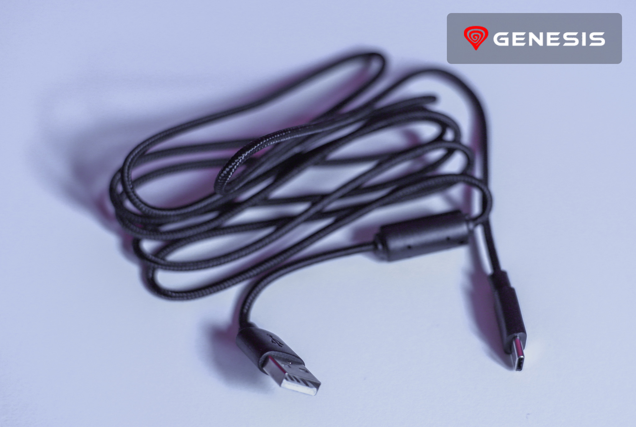 Genesis Zircon 550 bezprzewodowa myszka dla graczy przewód USB