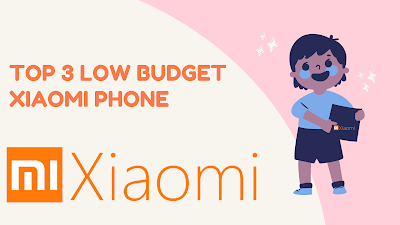 Top 3 Low Budget Xiaomi Phone 2022