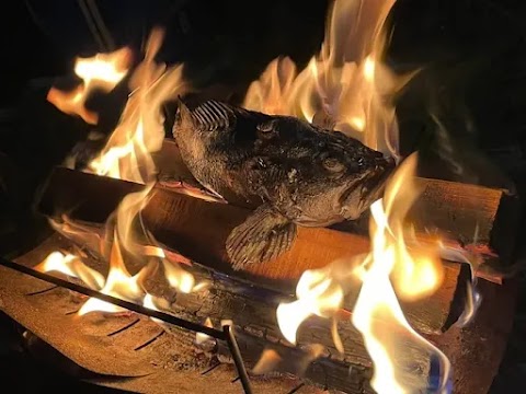 ワイルドバーベキュー【魚丸焼きのススメ】キャンプ | 釣り | ウッドプランク