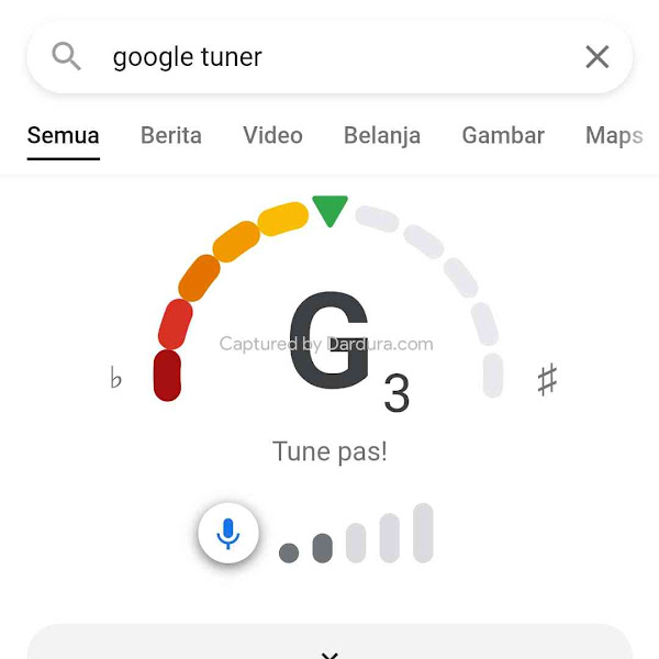 Google Tuner - Stem Gitar Online
