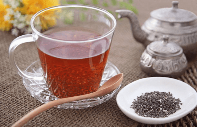 Chia seed tea helps to lose weight