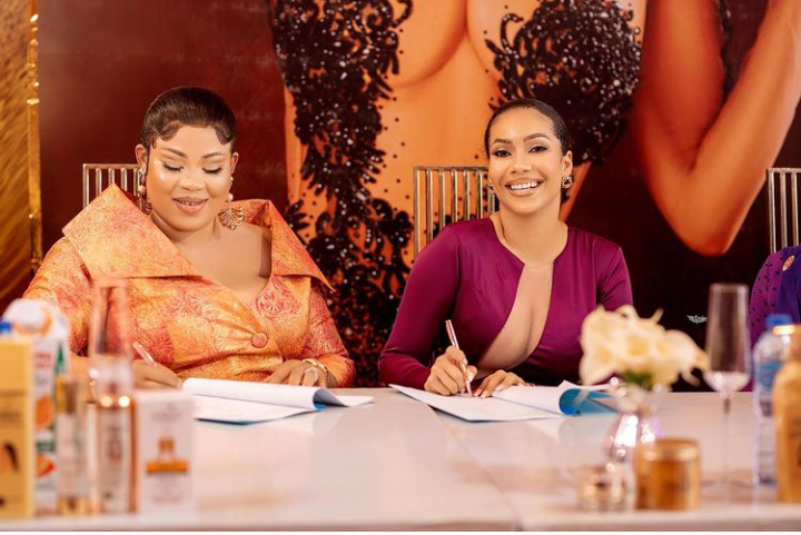 BBNaija: Maria bags her first endorsement deal, check out the brand that signed her (Pictures)