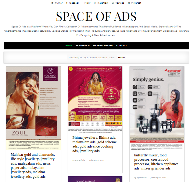 Space Of Ads Is A Platform Where You Can Find A Collection Of Advertisements That Have Published In Newspapers And Social Media. Explore Many Of The Advertisements That Has Been Featured By Various Brands For Marketing Their Products And Services. So Take Advantage Of This Advertisement Collection As Reference For Designing A New Advertisement.