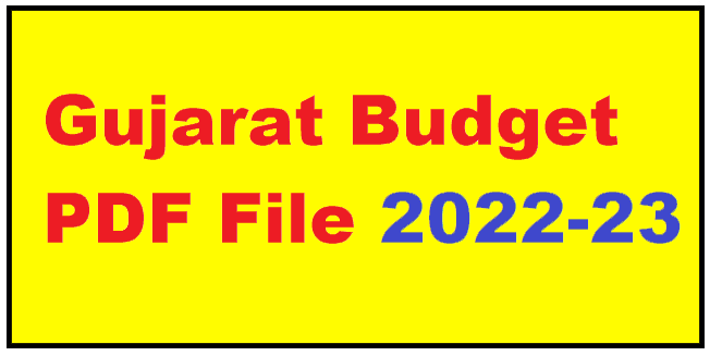 Gujarat Budget 2022 Live