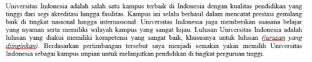 contoh essay ppkb ui hubungan internasional