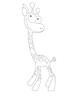 Giraffe drawing