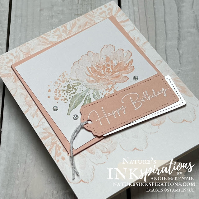 Flowing Flowers Birthday Card | Nature's INKspirations by Angie McKenzie