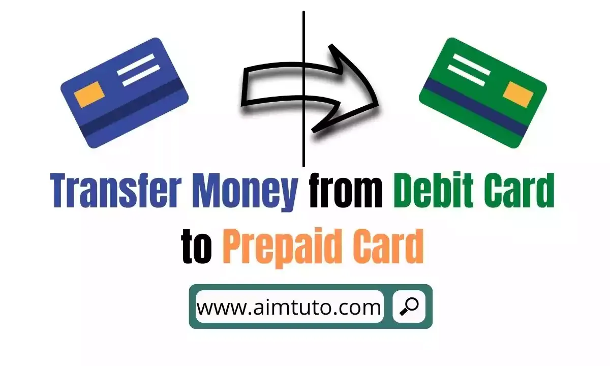 transfer money from debit card to prepaid card