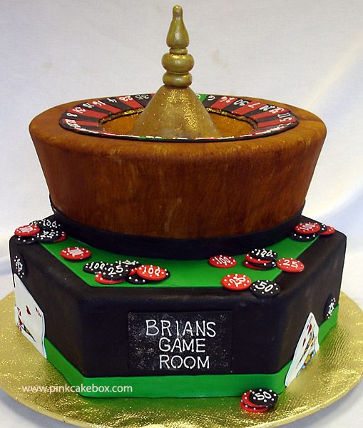 casino cake ideas