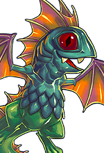 허공 도롱뇽: Wing Salamander - Trickster Online Monster