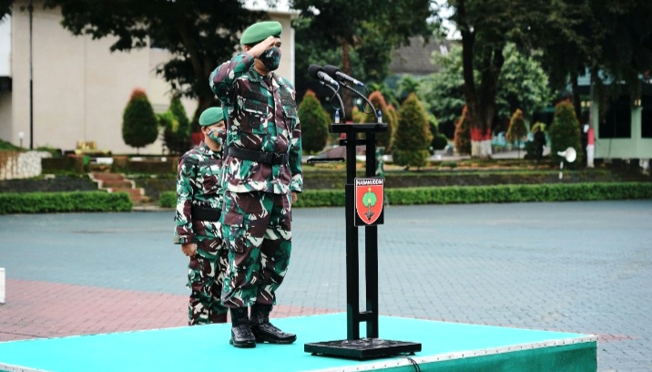 INILAH Kodam Hasanuddin Laksanakan Upacara 17an Awal Tahun