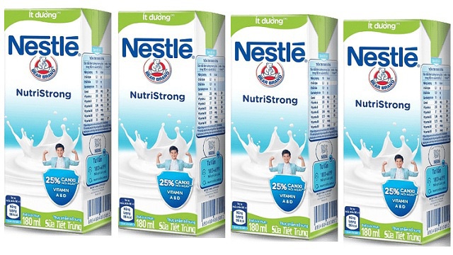 Mall Shop [ nestlevnn ] Thùng 48 hộp Sữa Nestlé Gấu ít đường 48x180ml