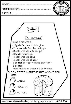 Texto para leitura e interpretação 3 ano,natal